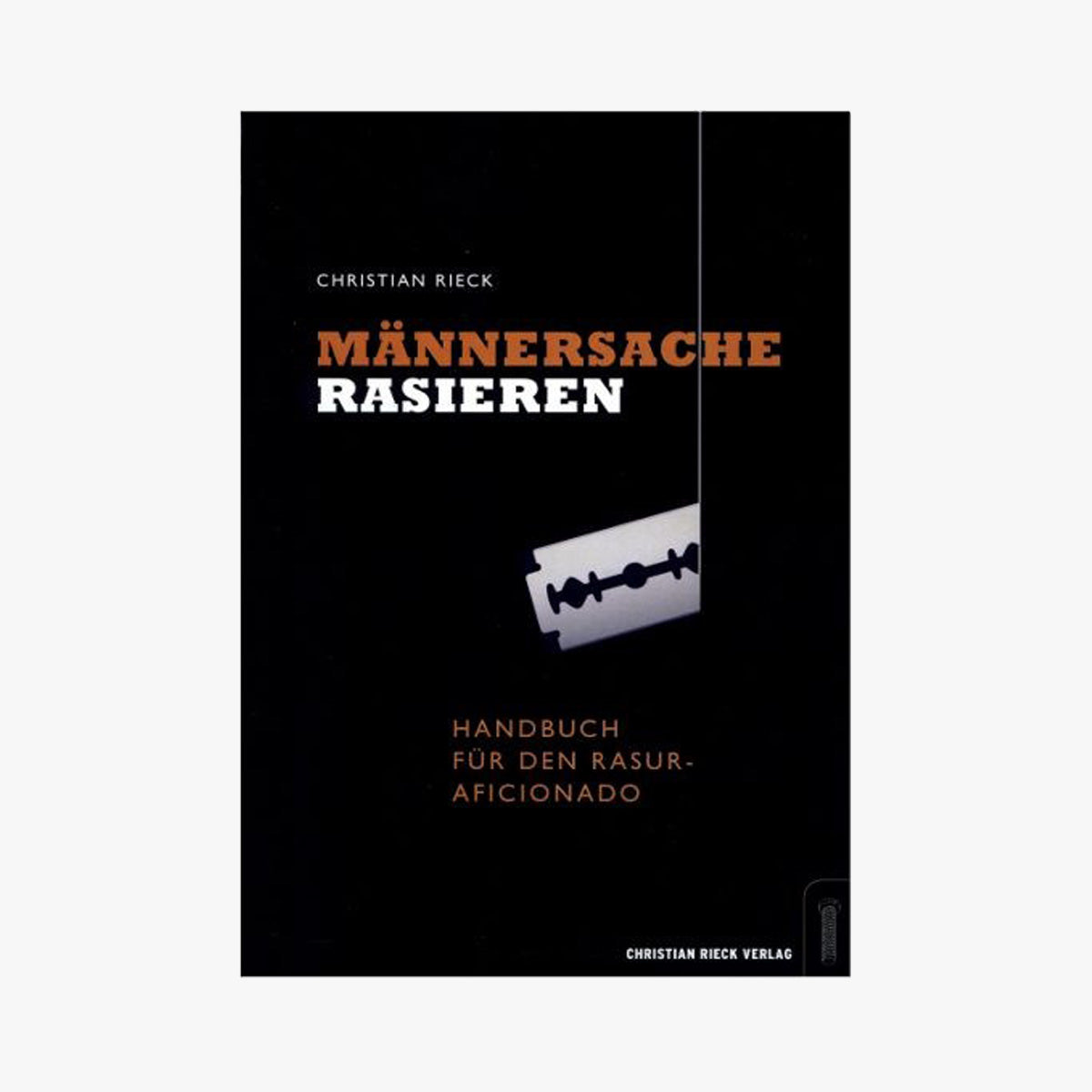 Buch Männersache Rasieren von Christian Rieck