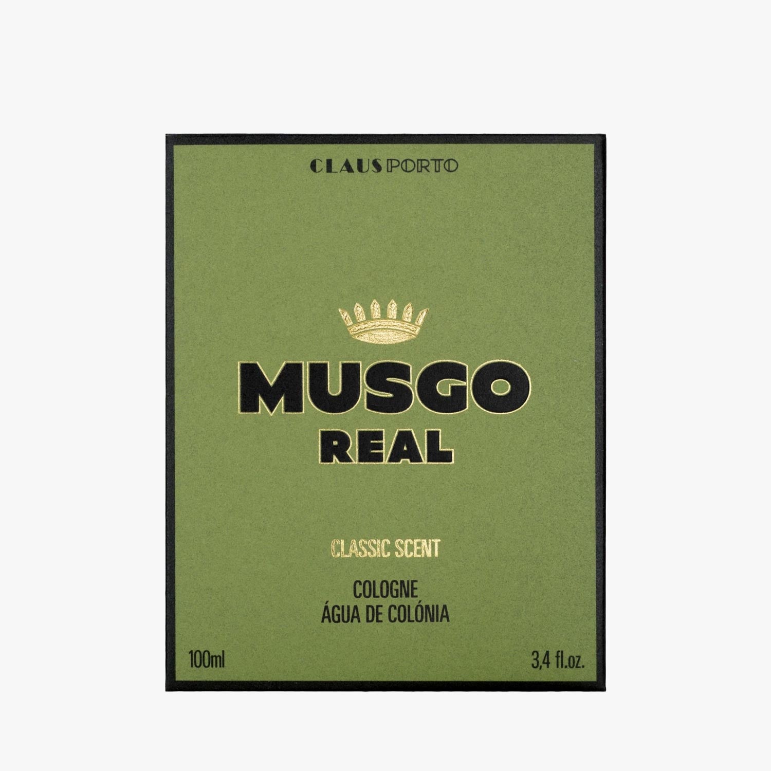 MUSGO REAL Eau de Cologne Classic Scent Box 100ml