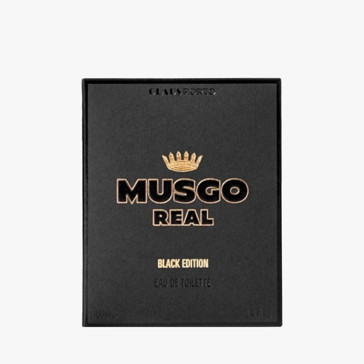 MUSGO REAL Eau de Toilette Black Edition Ballonzerstäuber 100ml