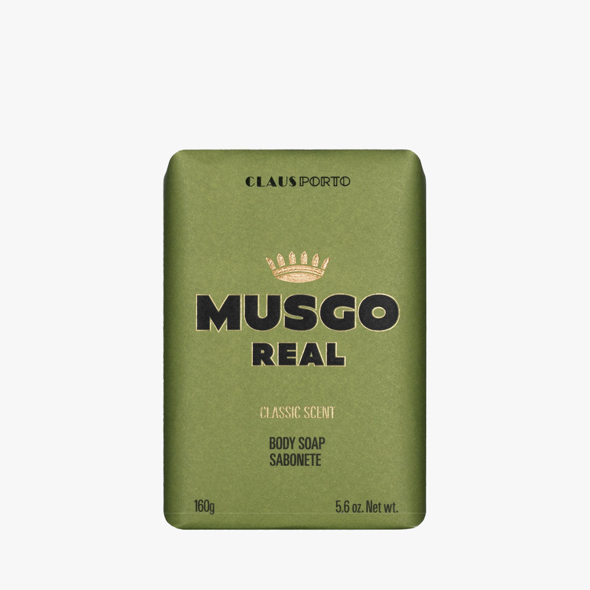 MUSGO REAL Körperseife Classic Scent Umverpackung 160g