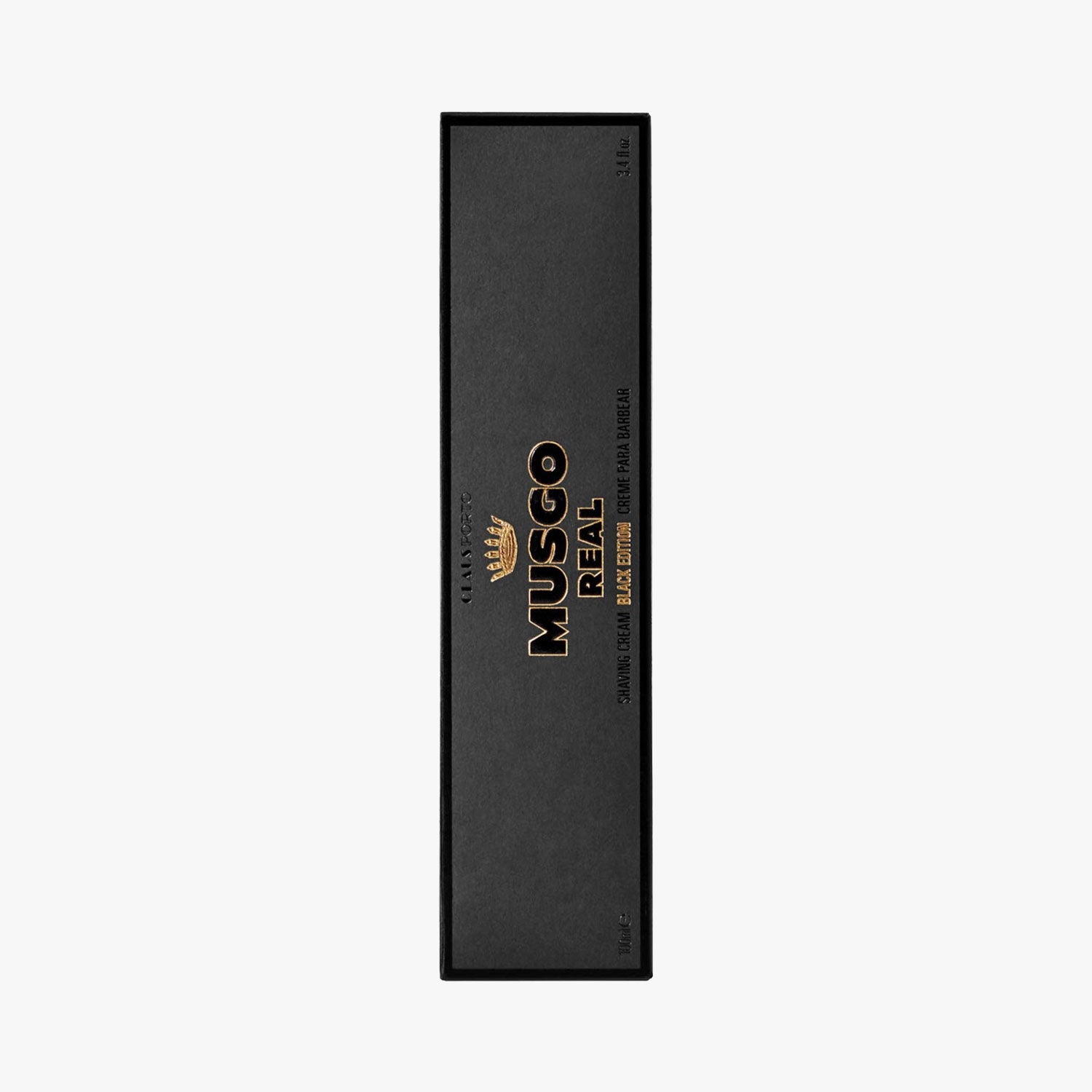 MUSGO REAL Rasiercreme Black Edition Tube 100ml