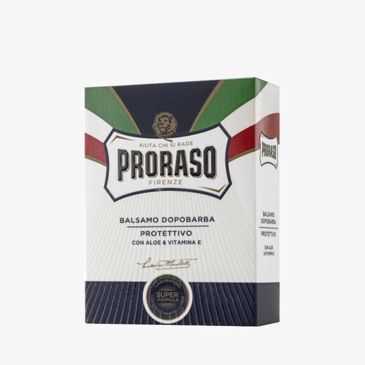 PRORASO Aftershave Balsam Blue Protective Glasflasche 100ml