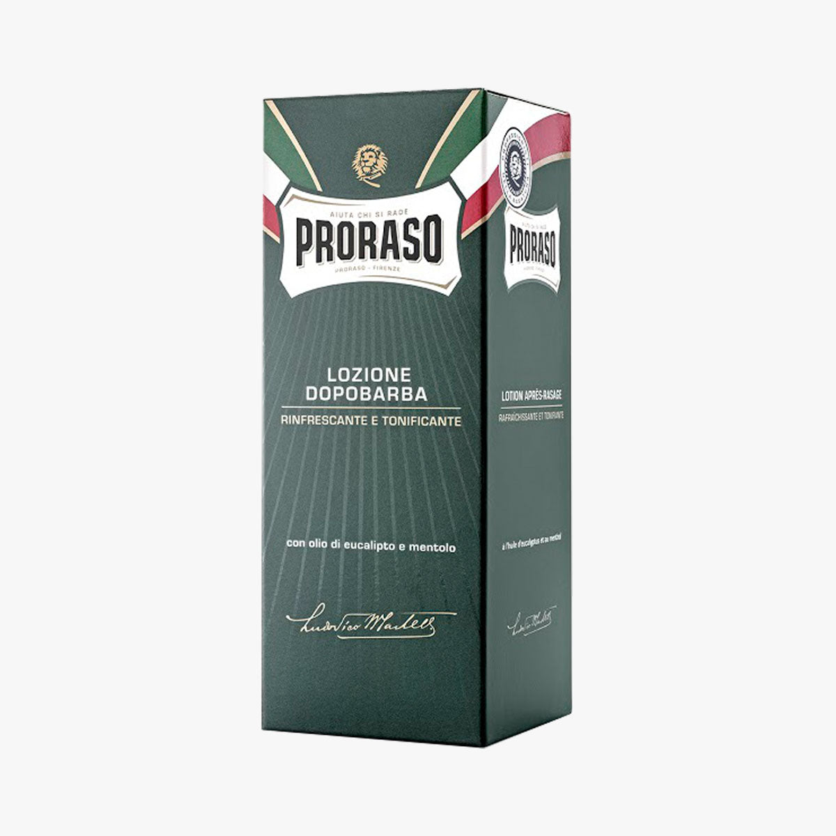 Proraso Aftershave Lotion Green Refresh Barber Size Umverpackung 400 ml