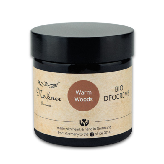 Meißner Bio-Deocreme 'Warm Woods' 75g