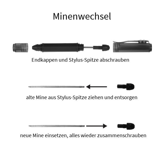 INKA Ersatz-Spezialmine f. 'Mobile Clip Pen & St.'